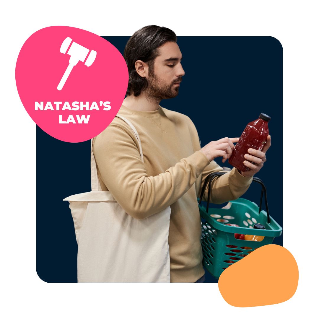 Natasha's Law Training course, covering essential legislation knowledge for workers in the food industry.
